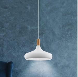 Eglo 96983 - Lustr SABINAR 1xE27/60W/230V, pr. 40 cm, alb