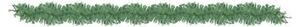 Ghirlanda groasa decorativa pentru brad de Craciun, Premium, lungime 270 cm, verde