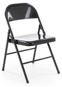 Scaun pliabil Acton, negru