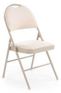 Scaun pliabil Dover, crem / bej