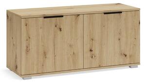 Suport pentru pantofi Walker 100 cm, stejar artisan