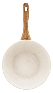 Tigaie wok 26cm, invelis Pfluon Cookmark™, Nature