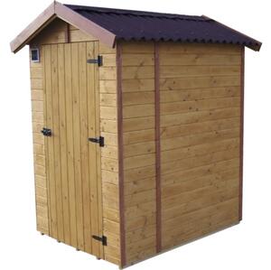 WC grădină HABRITA lemn masiv rășinoase 140x187 cm natur