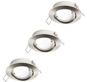 Eglo 31692 - SET 3x corpuri de iluminat LED încastrate TEDO 1xGU10/5W/230V