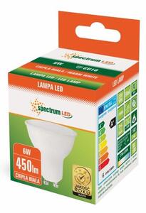 Bec LED Cald GU10 230V 6W 13265