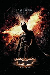 Poster de artă The Dark Knight Trilogy - A Fire Will Rise, (26.7 x 40 cm)