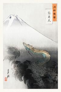 Reproducere Ryū shōten, Japanese Dragon (Vintage Japandi) - Ogata Gekko, (26.7 x 40 cm)