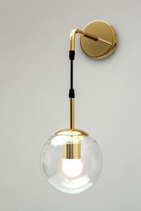 Lampa de perete din sticla Gold APP685-1W