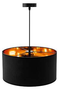 Lampă suspendată Negru Auriu 36cm APP619-1CP