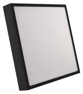 Plafonieră LED/28,5W/230V 3000/3500/4000K 30x30 cm negru