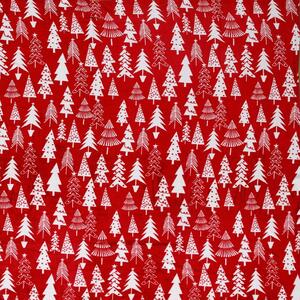 Pătură roșie cu microplush de Crăciun BRADUTI Dimensiune: 160 x 200 cm