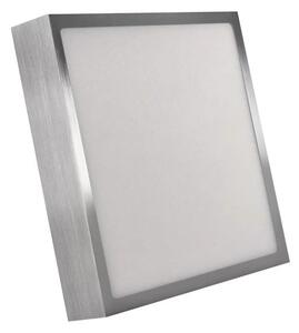 Plafonieră LED/21W/230 3000/3500/4000K 22,5x22,5 cm crom