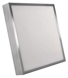 Plafonieră LED/28,5W/230V 3000/3500/4000K 30x30 cm crom