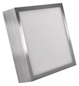 Plafonieră LED/12,5W/230V 3000/3500/4000K 17x17 cm crom