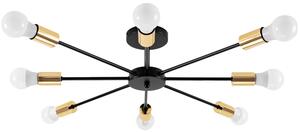 Lampă Spider 8 Black Gold APP502-8C