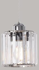 Lampă de tavan cristal argintiu APP508-1CP