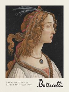 Artă imprimată Simonetta Vespucci - Sandro Botticelli, (30 x 40 cm)