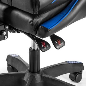 Scaun de gaming negru-albastru, VORTEX