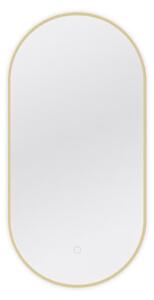 Oglindă cu iluminare MEDI A, 50x100, zlatá