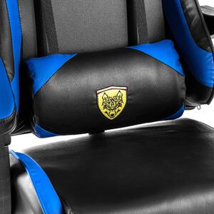 Scaun de gaming negru-albastru, VORTEX
