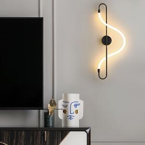 Lampa LED APP857-W LONG BLACK