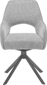 Set 2 scaune Musterring Winston gri 58/89/62 cm