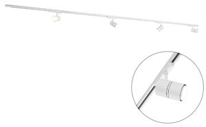Sistem de șine modern trifazic cu4 spoturi alb - 3-Phase Ruler