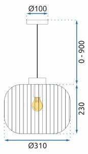 Lampa APP1069-CP