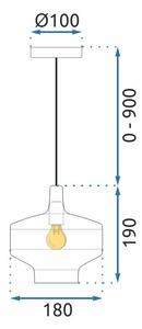 Lampă suspendată APP1121-1CP