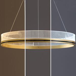 Lampă suspendată APP1189-CP Gold 40cm