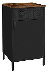 Dulap de depozitare, Songmics, Negru , 42.5x40x76 cm