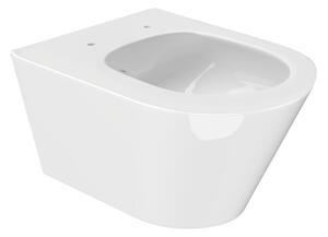 Vas WC suspendat Celesta Ava, 53 x 35,5 cm, fara margini, ceramica, alb
