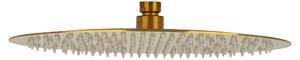 Oltens Vindel cap de duș 30x30 cm rotund auriu periat 37006810