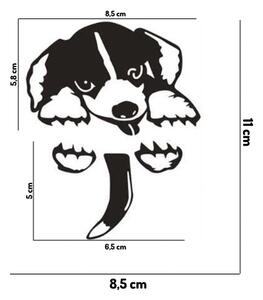 Autocolante pentru întrerupător "Câine 2" 8x11 cm