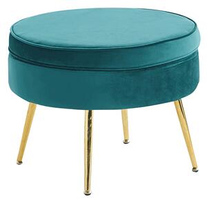 Scaun de lux, tesatura de catifea smarald auriu crom, Art-deco, NOBLIN NEW TIP 1 Aur