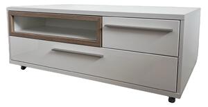 Masuta de cafea alb-natur 115/70/45 cm