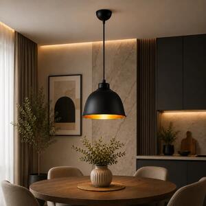 Pendul cu un glob negru-auriu homs ro11384