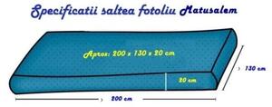 Fotoliu Matusalem, Material Textil - Blossom
