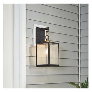 Quintiesse QN-LAHDEN2-M-WZC-Ven Aplica de perete pentru exterior LAHDEN M 1xE27/60W/230V IP44 negru/auriu