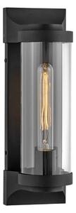 Quintiesse QN-PEARSON-M-TK - Aplica de perete pentru exterior PEARSON M 1xE27/60W/230V IP44 negru