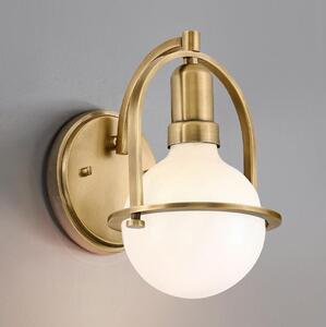 Quintiesse QN-SOMERSET1-HB - Lampă de perete SOMERSET, 1xE27/60W/230V, aurie