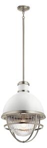 Quintiesse QN-TOLLIS-P-BN - Lampă suspendată pe tijă TOLLIS, 1xE27/40W/230V, crom mat