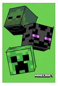 Pătură fleece Minecraft - The Mobs | 100 x 150 cm