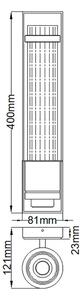 Quintiesse QN-WELLINGTON1-AB - Aplica de perete pentru baie WELLINGTON, 1xE27/60W/230V, IP44, finisaj auriu