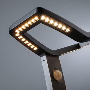Paulmann bornă luminoasă LED Alara, antracit, 67 cm IP44, Negru, Metal, Modern