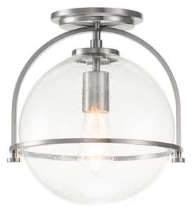 Quintiesse QN-SOMERSET-F-C-BN - Plafonieră SOMERSET 1xE27/60W/230V, crom mat