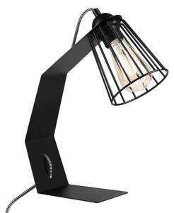 Lampă de masă NANDO 1xE27/15W/230V neagră