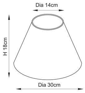 Endon 122515 - Lampă de masă AVEBURY 1xE27/10W/230V alamă/verde