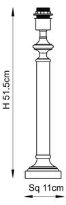 Endon 122515 - Lampă de masă AVEBURY 1xE27/10W/230V alamă/verde