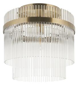 Endon 119492 - Lustră aplicată MARIETTA 1xE27/10W/230V alamă/clară